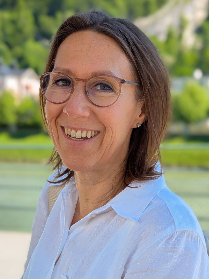 Portrait von Sandra Baumgartner, Podologin SPV in Grünen
